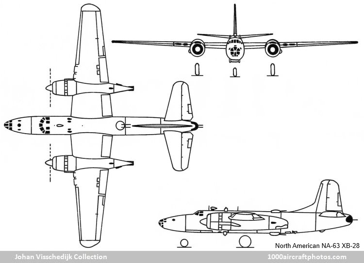 North American NA-63 XB-28